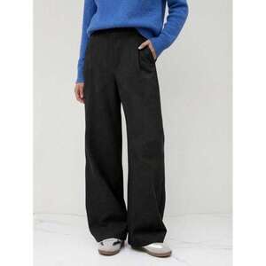 Vela Rue Minimalist Design Jumpsuit Pants, Hook & Zipper Closure, Thin Polyester